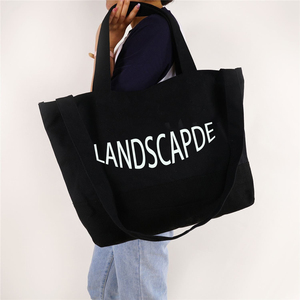<span class=keywords><strong>Borse</strong></span> Shopper Personalizzate con Logo Stampato, Popolari, Riciclabili ed Ecologiche per Donne, in Tela <span class=keywords><strong>di</strong></span> Cotone Organico - Product Image 1