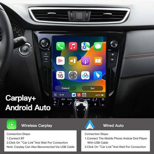 STWEI 12.1'' Android14 CarPlay Autoradio GPS Navigatore Multimediale Schermo per <span class=keywords><strong>Nissan</strong></span> X-Trail Xtrail T32 2014-2019 <span class=keywords><strong>Qashqai</strong></span> J11 - Product Image 5