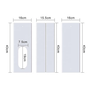 Unidad de placa de paneles de sellado de CA, accesorios de CA, juego de sellos de ventanas deslizantes de <span class=keywords><strong>aire</strong></span> <span class=keywords><strong>acondicionado</strong></span>, <span class=keywords><strong>Kit</strong></span> de ventilación de <span class=keywords><strong>ventana</strong></span> de <span class=keywords><strong>aire</strong></span> <span class=keywords><strong>acondicionado</strong></span> portátil - Product Image 3