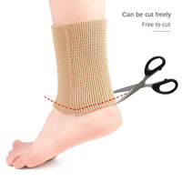 Attelle de cheville tricotée, support de cheville, manchon de compression sportif pour la course à pied, le basketball, respirant, confortable, protection contre les blessures