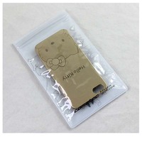 Sacs en PVC personnalisés en gros avec fermeture éclair et impression en gravure, résistants à l'humidité pour téléphones et étuis de téléphone, petits emballages