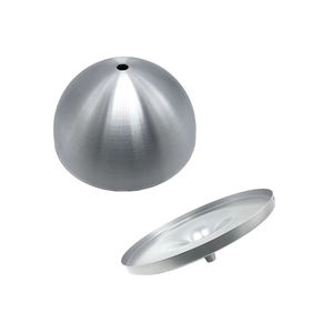 Esfera Hueca <span class=keywords><strong>de</strong></span> Metal Hemisférica <span class=keywords><strong>de</strong></span> Acero Inoxidable <span class=keywords><strong>de</strong></span> 100 mm con Acabado <span class=keywords><strong>de</strong></span> Superficie Esmerilada - Product Image 1