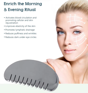 All'ingrosso personalizzato Terahertz Guasha raschiatura strumento di bellezza fabbrica testa massaggiatore pettine - Product Image 6