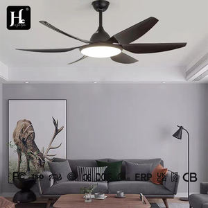 พัดลมเพดาน LED แบบเงียบ รุ่นทันสมัย ขนาด 54 นิ้ว ใบพัด ABS 6 ใบ พร้อมรีโมทคอนโทรล มอเตอร์ DC แบบ Bldc ราคาประหยัด - Product Image 3