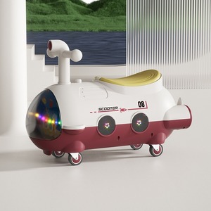 儿童塑料摇摆滑板车可坐可滑可扭扭摆动，适合0-3岁婴儿男孩女孩 - Product Image 2