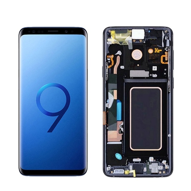 Wholesale Display S9 Assembly for galaxy S9 Plus Lcd Screen Digitizer Incell With Frame for samsung S9 Plus Screen Replacement