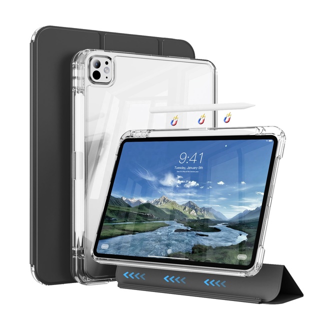 Wholesale High Quality Shockproof Kickstand Rugged Tablet Cover for iPad Air 13 Inch 2025 M3/2024 M2 Case