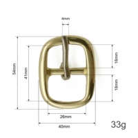 Boucle de ceinture en laiton sur mesure, vente en gros d'usine, pour accessoires de quincaillerie canine