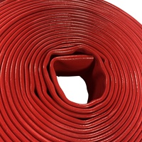 Tuyau flexible en PVC, tuyau d'irrigation plat haute pression, PVC LayFlat 2" 3" 4" pour l'agriculture et l'industrie