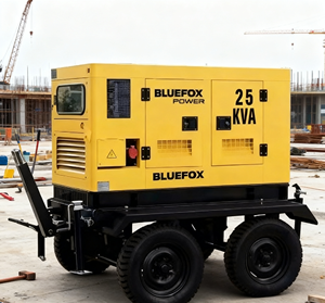 Bán Hot bluefox xăng máy phát điện đặt im lặng loại thuận tiện cho việc sử dụng nhà máy 220V 380V 400V - Product Image 4