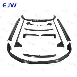 Per 2018 <span class=keywords><strong>Porsche</strong></span> 911 992 speciale pacchetto <span class=keywords><strong>T</strong></span> paraurti anteriore con labbro posteriore Spoiler posteriore gonna laterale Dry Carbon Body Kit - Product Image 2