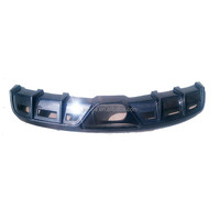 Pour Audi TT Spoiler de diffuseur de lèvre arrière en Fiber de carbone/FRP pare-chocs 2008 - 2014 garde de lèvre arrière style de voiture