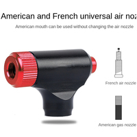 Pompe à vélo universelle portable en gros dioxyde de carbone CO2 bouton équipement gonflable beauté bouche accessoire pour vélos
