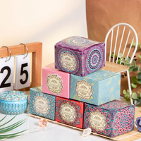 Getrocknete Blumen Duftkerze im Retro-Becherdesign aus Mischwachs für Heimdekoration, Hochzeitsgeschenke und Geburtstagsgeschenke