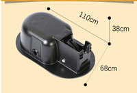 Poignée de canapé-lit inclinable avec câble, pièces de rechange universelles pour inclinable, levier de déverrouillage, poignée de traction en métal, commode de chambre à coucher