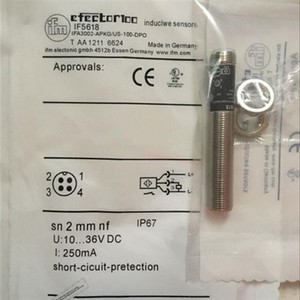 หนึ่งชิ้นสำหรับเซ็นเซอร์สวิตช์ความใกล้เคียง IFM รุ่นใหม่ IF5618 - Product Image 1