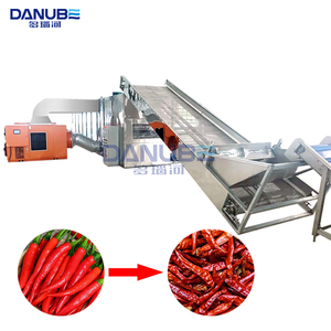 Séchoir à bande maillée pour aliments commerciaux, machine de séchage de légumes, ligne de traitement et de séchage de piments, machine de séchage de piments - Product Image 1
