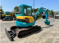 Mini-excavatrice sur chenilles KX155 de 5 tonnes d'occasion en bon état, certifiée CE EPA, avec moteur haute efficacité et composants essentiels à vendre - Product Image 5