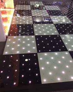 חתונה דיסקו Dj Rgb Led רצפת ריקודי מוארים מכוכבים אפקט דיגיטלי רצפת ריקודי - Product Image 6