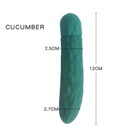 Vibrateur mini AV en silicone en forme de légume, jouet sexuel érotique pour femmes, produit pour adultes avec logo personnalisable