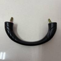 Poignées de cercueil en plastique européennes LP04 pour salons funéraires, accessoires et pièces de cercueil