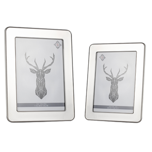 Cahaya Mewah Perak Cermin <span class=keywords><strong>Stainless</strong></span> <span class=keywords><strong>Steel</strong></span> Bingkai Foto Hotel/Ruang Tamu Desktop Kreatif Rumah Tangga Logam Bingkai Foto - Product Image 1