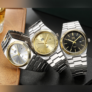 IIK 1385 Thương Hiệu Chất Lượng Cao Montre De Luxe Analog Mens Đồng Hồ Thép Không Gỉ Không Thấm Nước Đồng Hồ Đeo Tay Đồng Hồ Với Lịch - Product Image 4