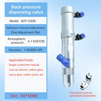 Valve de distribution de silicone haute viscosité anti-goutte pour pistolet à colle, compatible moteur, garantie 1 an, fabricant d'origine