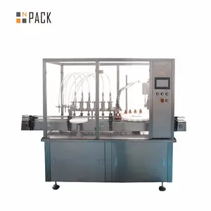 Full Automatic Essential Oil Fast Ship Filling Capping Labeling Machine 30Ml Plastic Bottle Packaging Line for Essential Oil