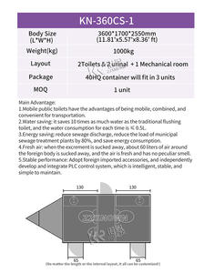 Conception de kiosques de café modulaires de 20 pieds pour restaurants, conteneurs de restaurant mobiles, maisons portables – Prix - Product Image 1