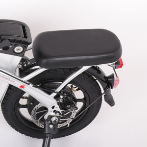 Cojín de asiento largo y grueso para bicicleta eléctrica, bolsa grande para el portaequipajes trasero, cojín de asiento trasero para bicicleta de montaña - Product Image 5