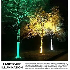 Lumière LED <span class=keywords><strong>solaire</strong></span> IP65 pour arbre, éclairage paysager extérieur pour parcs, complexes hôteliers et projets de jardins - Product Image 3