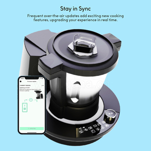 Nhà Máy QANA Bán Buôn OEM New Wifi Và App Hỗ Trợ Đa Chức Năng <span class=keywords><strong>Soup</strong></span> <span class=keywords><strong>Maker</strong></span> Robot Salad Chopper Chế Biến Thực Phẩm Cho Hộ Gia Đình - Product Image 2