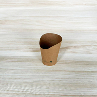 Gobelet jetable en papier kraft pour charcuterie, à bords inclinés, résistant à la graisse, pour apéritifs et plateaux de dégustation, récipient biodégradable pour collations