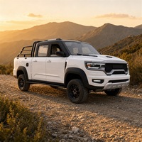 Camionnette électrique 4x4 à moteur AC 4000W 60V 72V longue portée, directement de l'usine, pour l'agriculture et l'exploitation minière