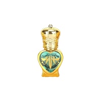 Flacon vaporisateur d'huile de parfum orientale arabe 5 ml en verre électroplaqué, moderne, pour aromathérapie, emballé, fabriqué en Chine