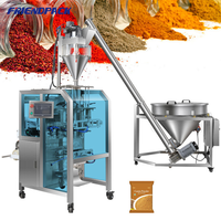 Machine d'emballage automatique de sachets de cumin, matcha et café en poudre, haute précision, avec remplisseur à vis sans fin VFFS