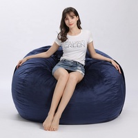 Housse de fauteuil en fourrure, couverture de fauteuil, sac haricots, pendante pour enfants et adultes