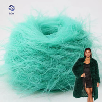 Hochwertige 100% Nylon 4 cm Fancy Nerz Garn Wollgarn gefärbte Häkel arbeit für Flachs trick maschine für Hunde wimpern