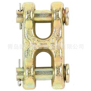 Conector de Cadena Tipo H Kai Ansheng de 6 mm, Galvanizado Amarillo, Forjado, Herramienta de Elevación, Estándar G80 - Product Image 2
