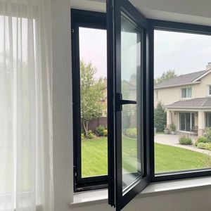 Fenestra corredera de aluminio de lujo XLB-80 con doble panel templado y reducción de ruido para aplicaciones arquitectónicas en edificios. - Product Image 1