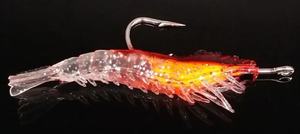 Guo Song 6cm 3g doux lumineux artificiel eau de mer et plomb d'eau douce pêche aux crevettes pêche au bar leurre - Product Image 3