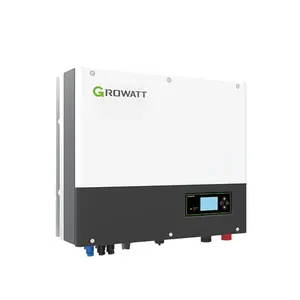 Growatt อินเวอร์เตอร์ไฮบริดสามเฟส BH-UP SPH10000TL อินเวอร์เตอร์พลังงานแสงอาทิตย์อินเวอร์เตอร์ของ10KW ไฮบริด growatt