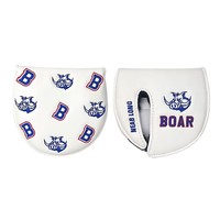 Housse de tête de club de golf en cuir synthétique, aimant puissant, doublure en velours, couleur personnalisée, légère, durable, protection de club, housse de tête de golf