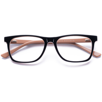 Monture de lunettes rectangulaire classique Elan Optical RD26103 à prix abordable, monture complète unisexe en acétate, lunettes optiques écologiques