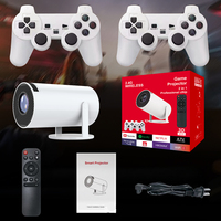 Projecteur de jeu Android 11 HY300 Max compatible 4K, haut-parleurs stéréo HIFI intégrés 2G, 150 lumens, 8 Go de ROM, portable, courte focale