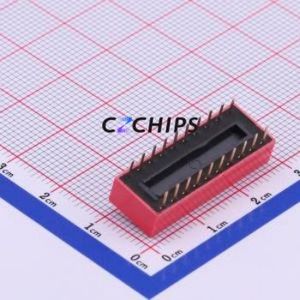 TA-10 DIP Switch Through hole Component (THT) Switch ( Number of Switch Sections: 10 )( Lead Spacing: 2.54mm ) - Product Image 2