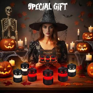 EverBrite Halloween Skull <b>Lantern</b> 3-Pack <b>Battery</b> <b>Powered</b> LED Indoor Decoration - Product Image 6