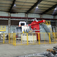 Machine de fabrication de réservoirs d'eau en plastique Machine de rotomoulage à navette Machine rotative à roulis et à crémaillère