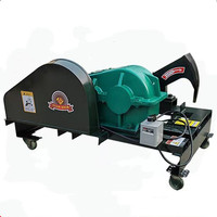 Fendeuse de bois électrique polyvalente Équipement de traitement du bois de chauffage pour usage domestique et commercial Catégorie Concasseurs de bois